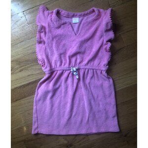 Gymboree Pink Terry Size 5/6 Swim Coverup